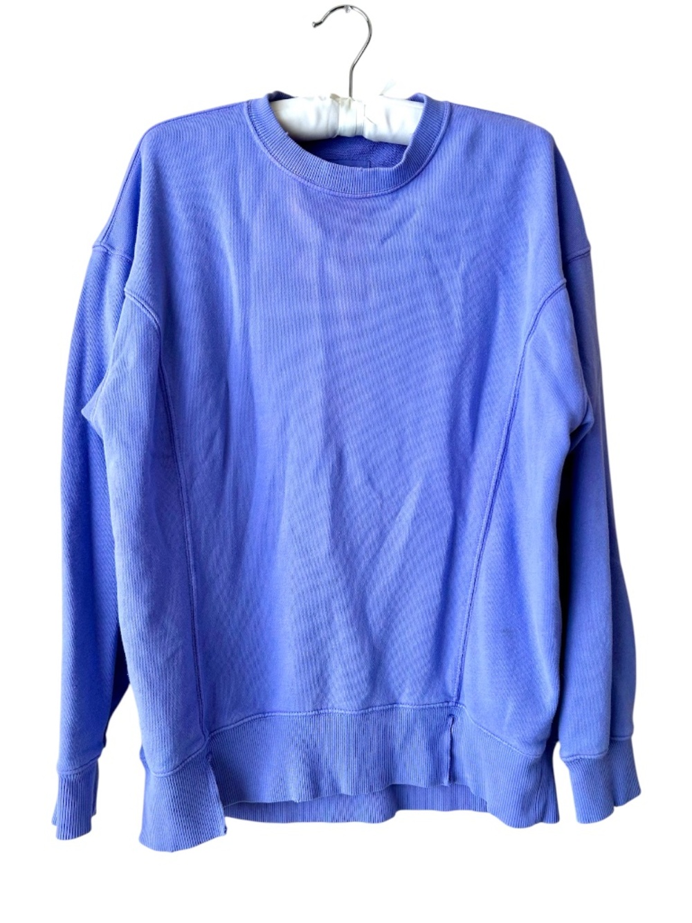Aerie Oversized Sweatshirt Purple Lilac Soft Comfort Love This Moment Small